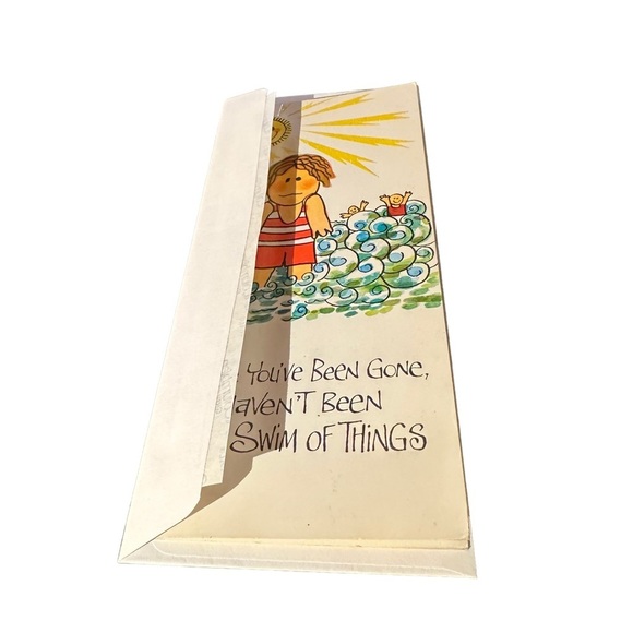 3 Vintage USA Vagabond Creations West Carrollton Get Well & Miss You Cards NOS - Picture 9 of 16